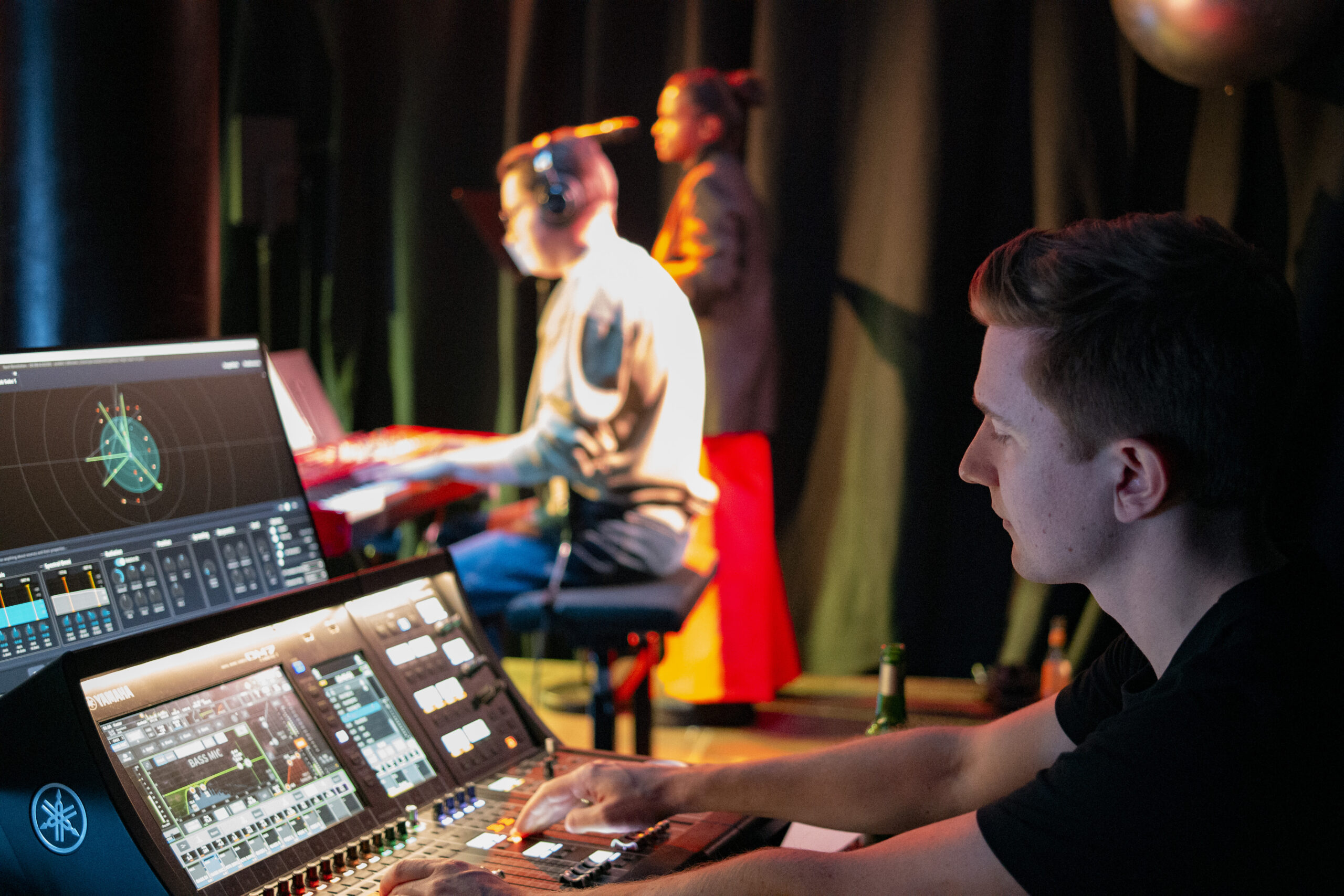 Im Production Lab des ligeti zentrums können aufwendige 3D-Musik-Produktionen erstellt und erprobt werden und später in andere Räumlichkeiten portiert werden | Foto: Jacob Mewes