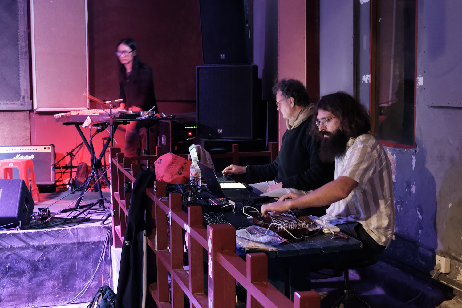 Performance in China: Simon Linke und Rolf Bader | Foto: 蔣舒帆