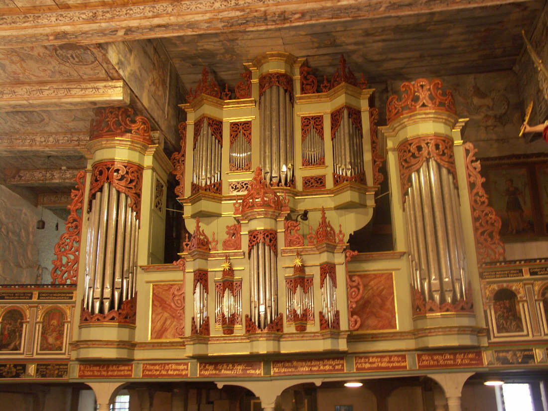 Wilde/Schnitger-Orgel in Lüdingworth | Foto: Hartmut Mester, CC BY-NC-SA 2.5, https://creativecommons.org/licenses/by-nc-sa/2.5/deed.de