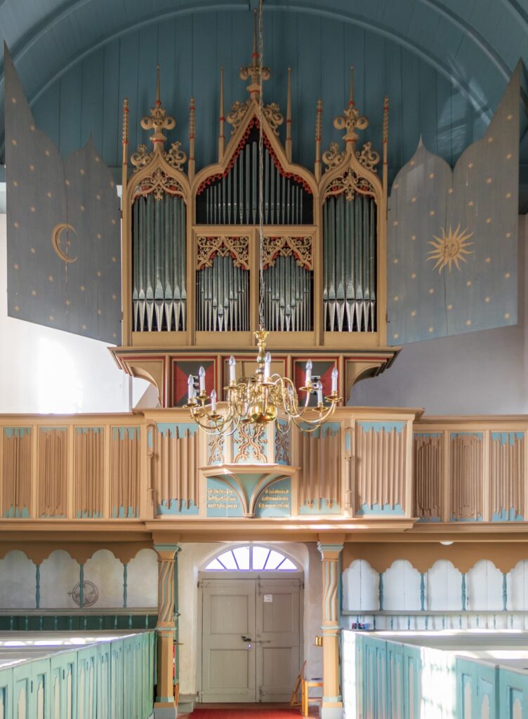 Gotische Orgel der Rysumer Kirche (um 1440 oder 1457) | Foto: Matthias Süßen, CC BY-SA 4.0