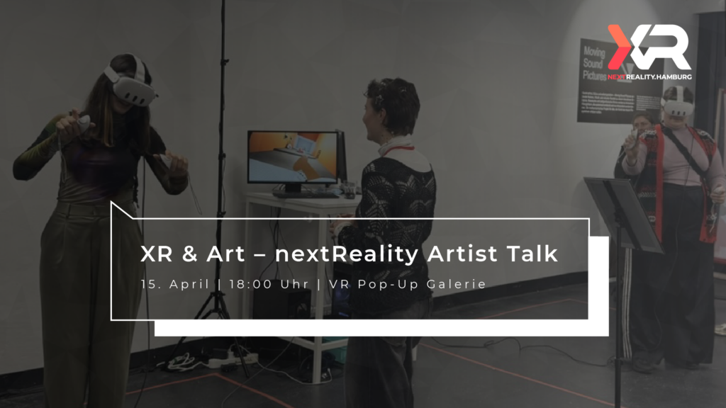 nextReality.Hamburg lädt zum Artist Talk mit Konstantina Orlandatou ein | Eventbanner: nextReality.Hamburg