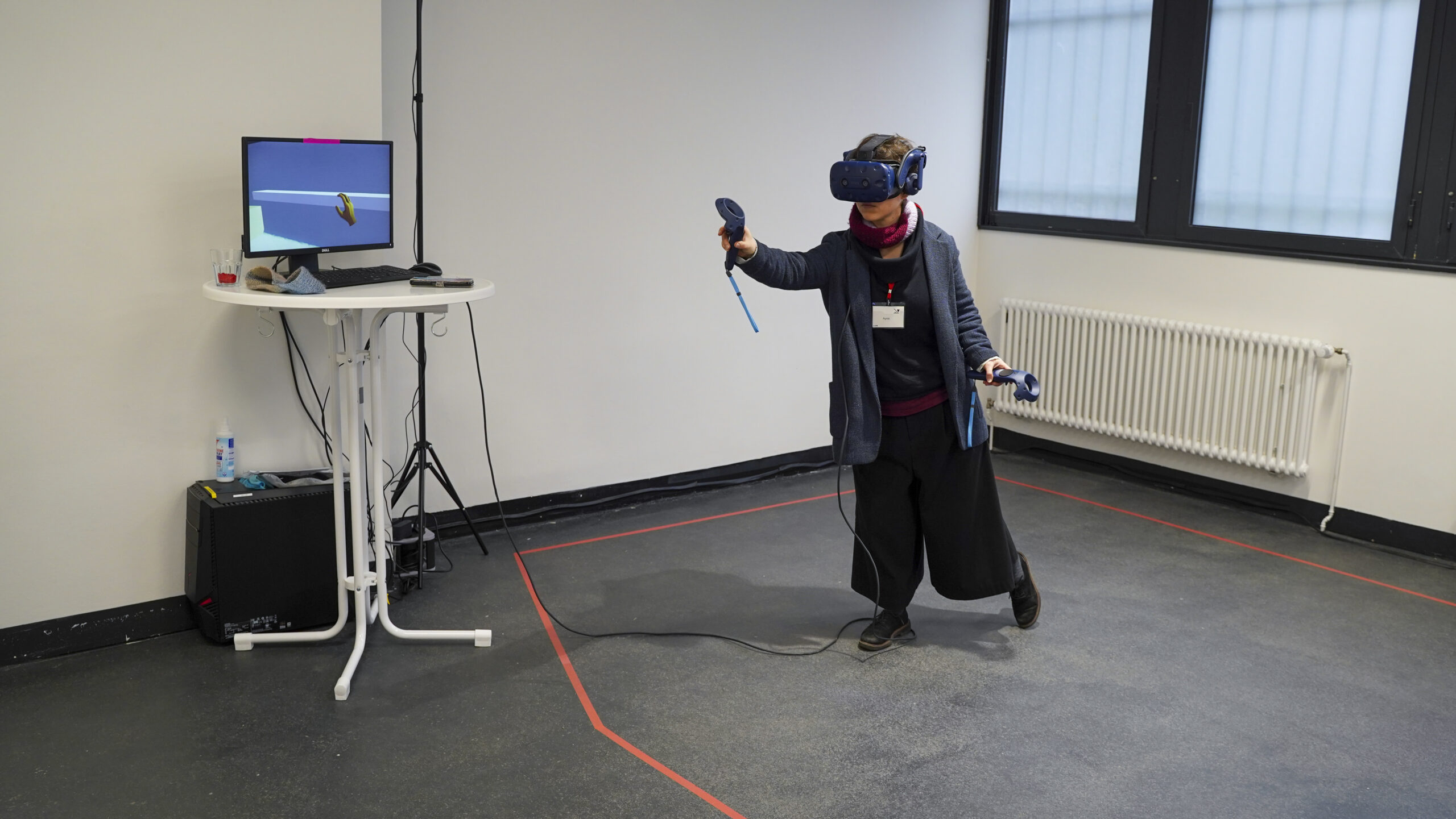 Moving Sound Pictures: Die VR Pop-Up Galerie hat bis zum 2. Mai 2026 mittwochs bis sonntags geöffnet | Foto: Salya Fink