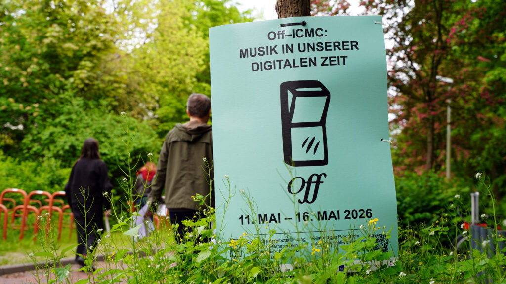 Eine Woche lang trug die Off-ICMC Computermusik aus dem Konferenzraum in den öffentlichen Raum | Foto: Daria Radler